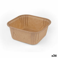 Set di Stampi da Pasticceria Algon Carta 6,5 x 6,5 x 3,5 cm 25 Pezzi (36 Unità)