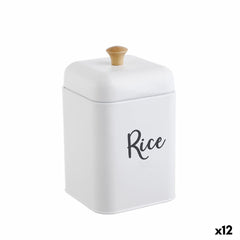Barattolo in Metallo Quttin RICE (12 Unità)