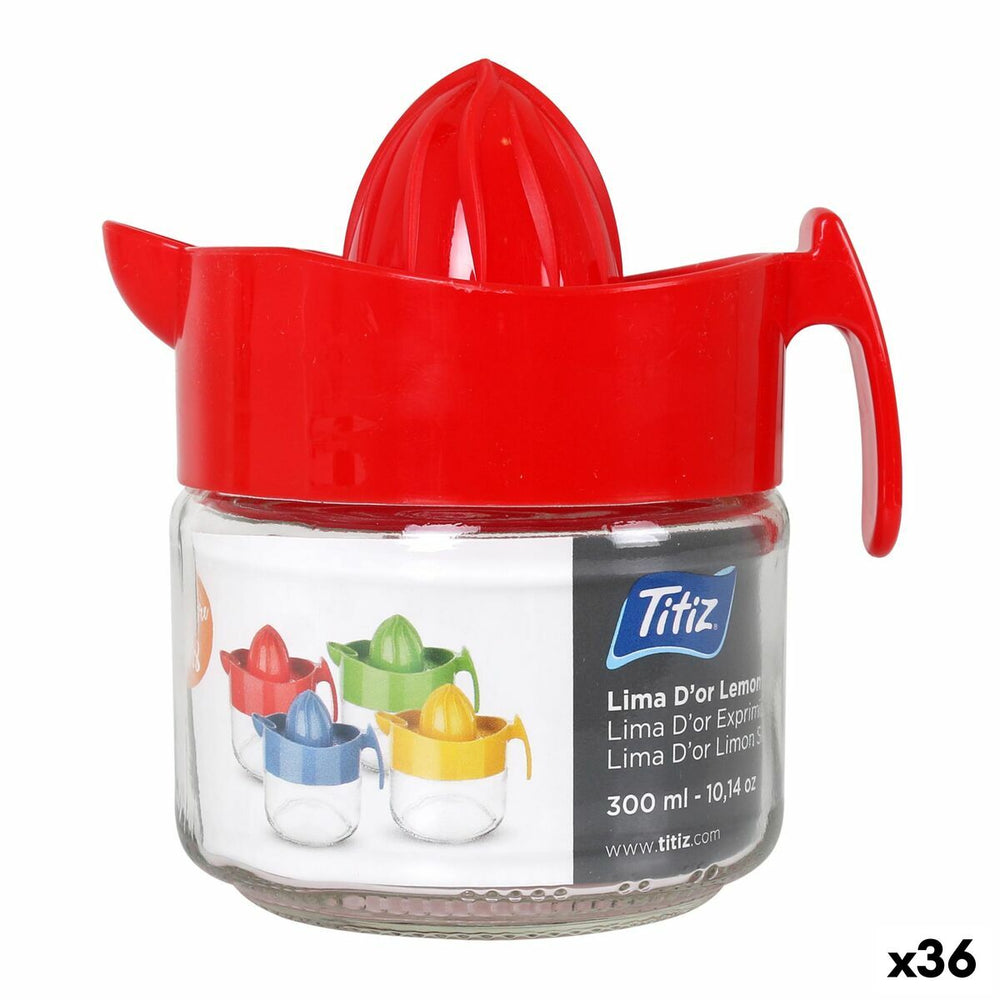 Spremiagrumi Titiz Vetro 0,3 L 10 x 18 x 12 cm (36 Unità)