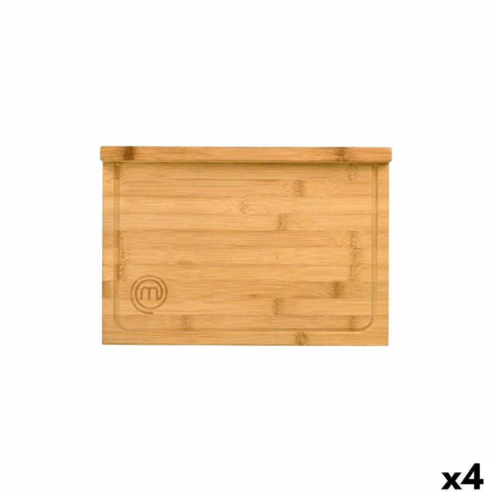Tagliere MasterChef ENCIMERA 38,5 x 26,5 x 1,5 cm + 2 cm (4 Unità)