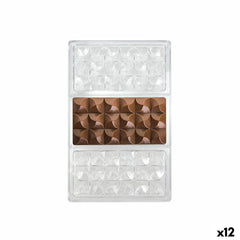 Stampo per Dolci Quttin CHOCOLATE 27,5 x 17,5 x 2,5 cm (12 Unità)