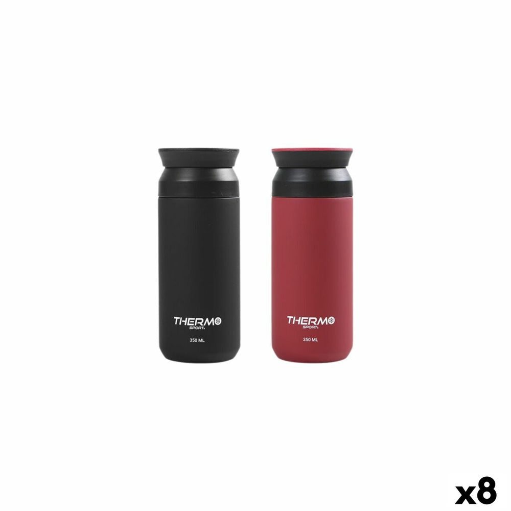 Bottiglia d'acqua ThermoSport Acciaio inossidabile 350 ml 0,35 L (8 Unità)