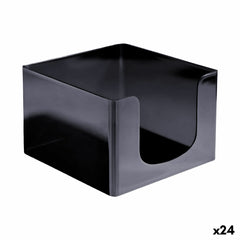 Servilletero My Bar COCKTAIL Negro Plástico 12,8 x 12,8 x 8,8 cm (24 Unidades)