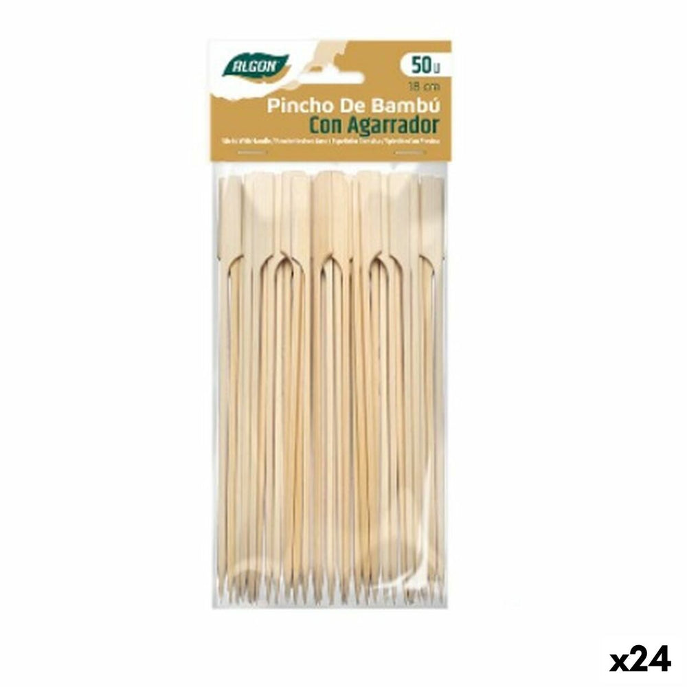 Palillos de Bambú Algon Bambú 50 Piezas (24 Unidades)