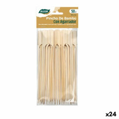 Bamboo toothpicks Algon Bamboo 50 Pieces (24 Units)