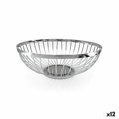 Portapane My Bar Argentato Metallo 25,5 x 9,5 cm (12 Unità)