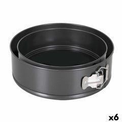 Stampo Removibile Quttin Nero 20 x 6,8+24 x 7 cm 2 Pezzi (6 Unità)