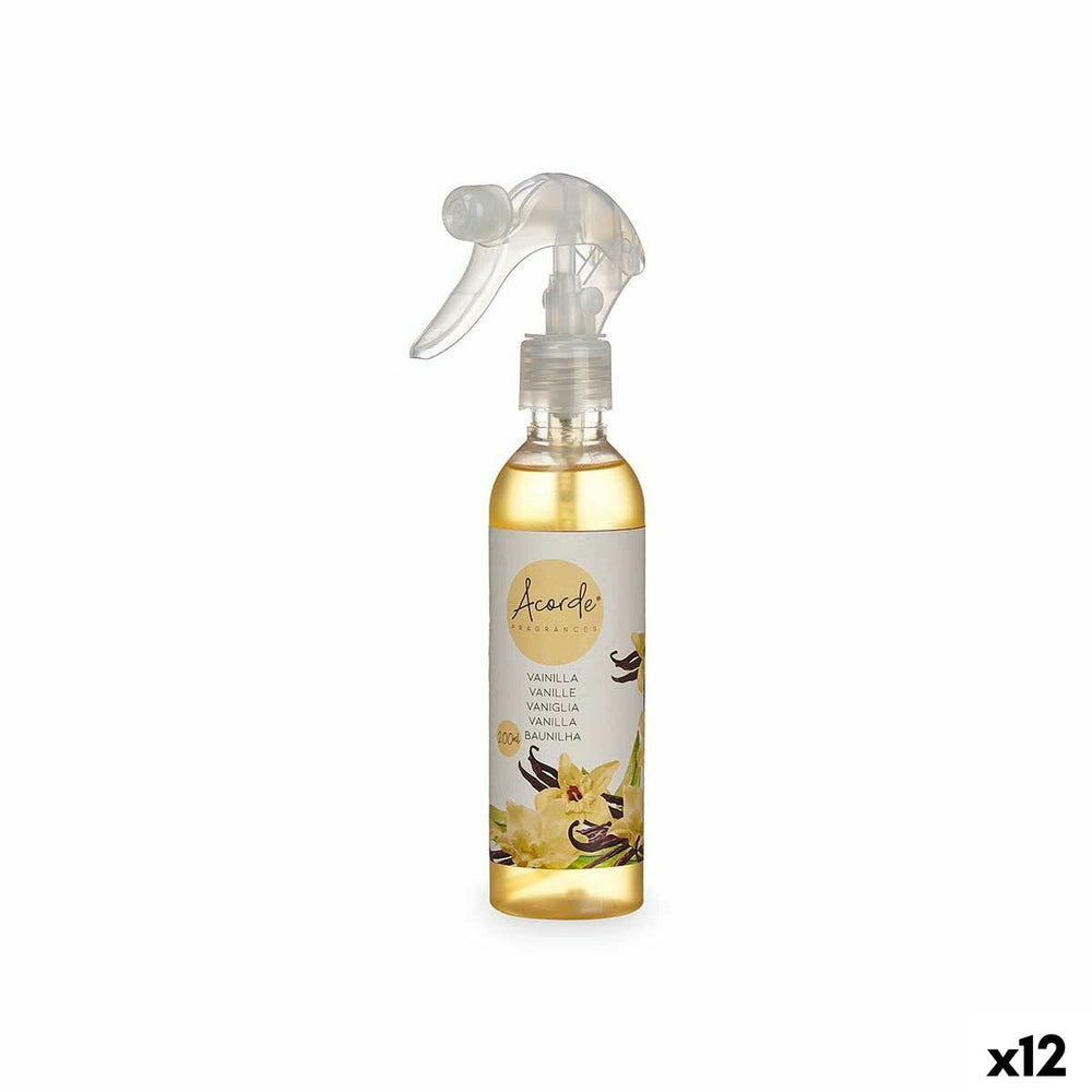 Deodorante per Ambienti Acorde Vaniglia 200 ml (12 Unità)