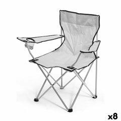 Sedia da Pesca Gift Decor Grigio 79 x 47 x 79 cm (8 Unità)
