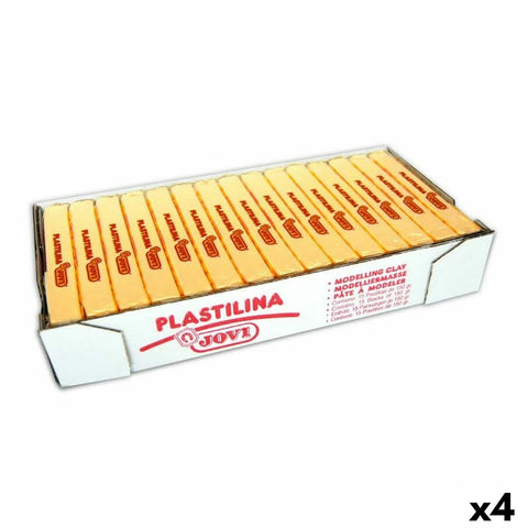 Plastilina Jovi Giallo 150 g 15 Pezzi (4 Unità)