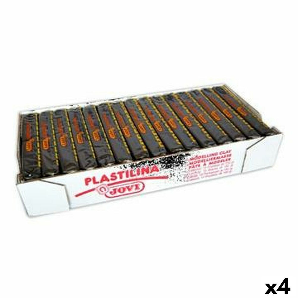 Plastilina Jovi Nero 150 g 15 Pezzi (4 Unità)