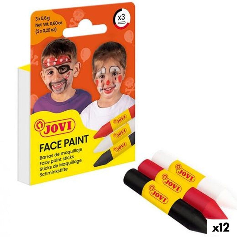 Set di Trucchi per Bambini Jovi SCARY Multicolore (12 Unità)