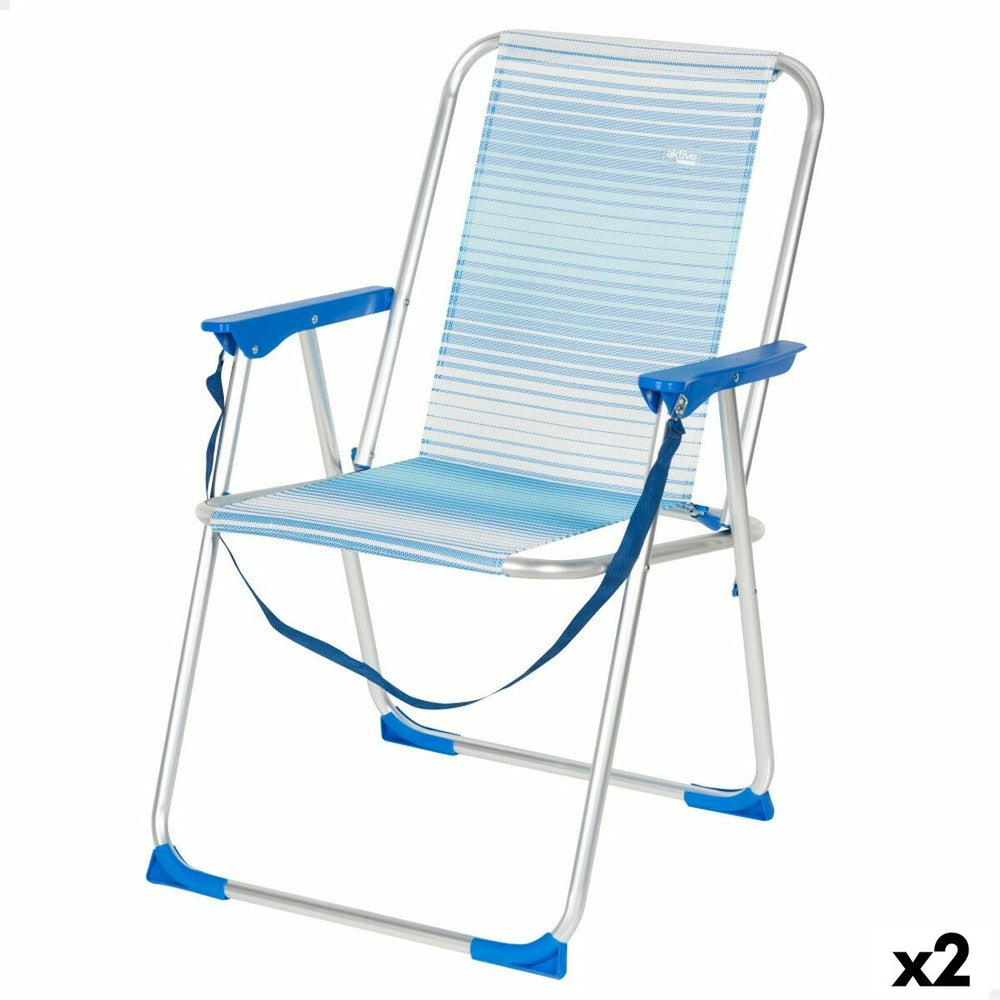 Sedia da Spiaggia Aktive 44 x 76 x 45 cm