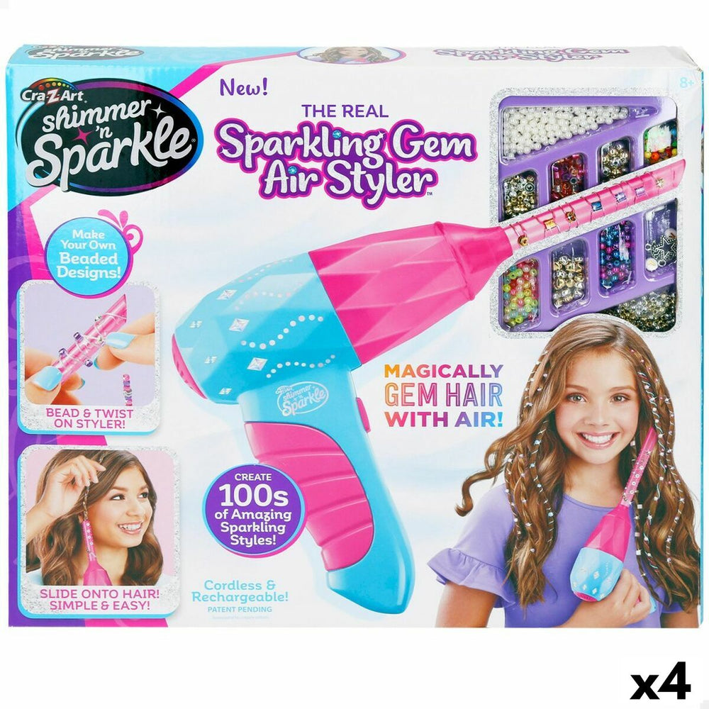 Kit di Bigiotteria Cra-Z-Art 37 x 17 x 6 cm (4 Unità)