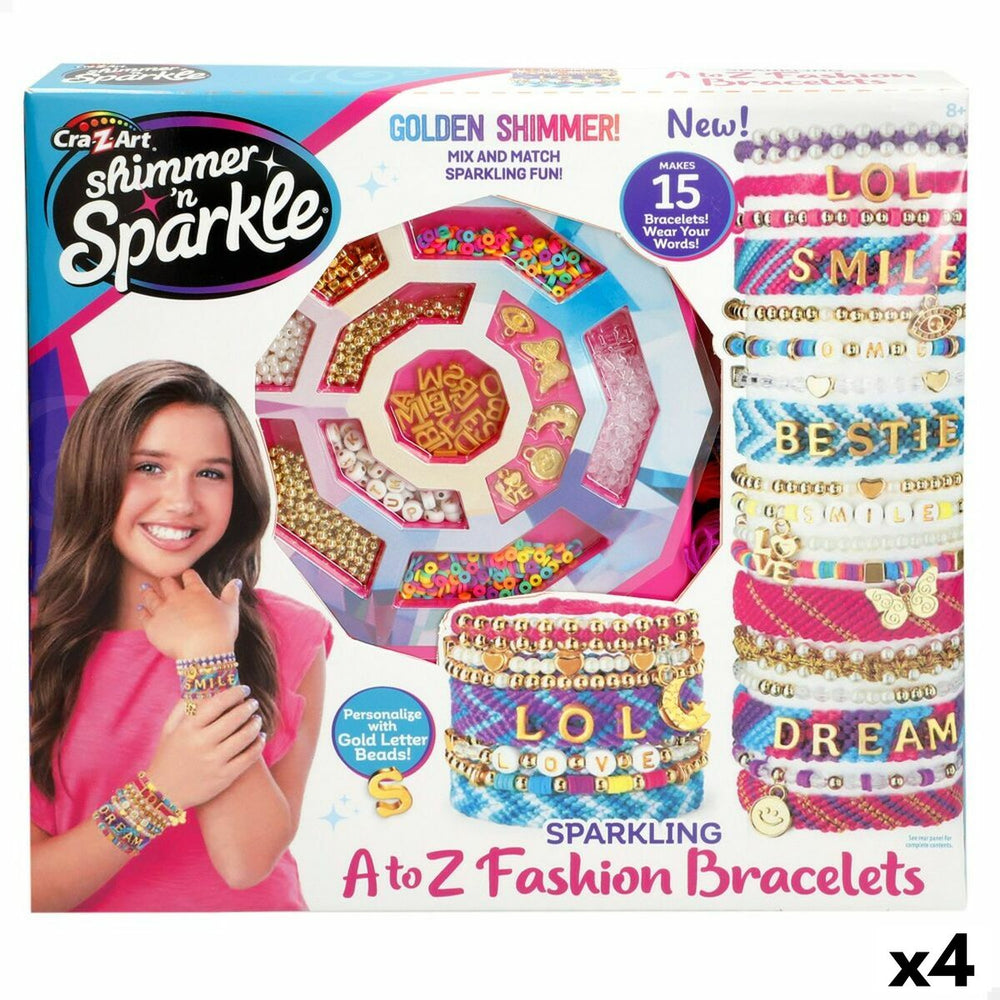 Kit per Creare Braccialetti Cra-Z-Art 0,1 x 0,1 x 0,1 cm (4 Unità)