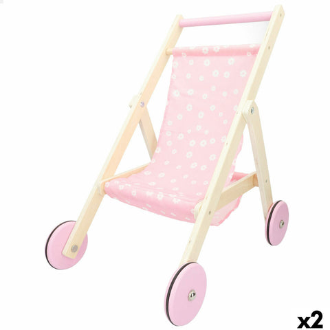 Doll Stroller 33 x 44 x 51 cm (2 Units)