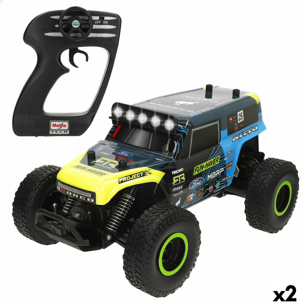 Remote-Controlled Car Maisto BROCKY 35 x 16 x 20 cm (2 Units)