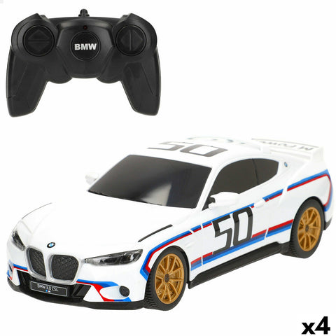 Macchinina Radiocomandata BMW Azzurro Rosso 1:24 20 x 6 x 7,5 cm (4 Unità)