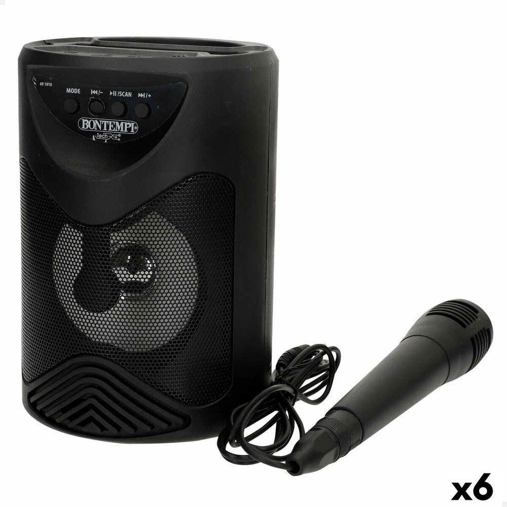 Altoparlante con Microfono Karaoke Bontempi 6 Unità