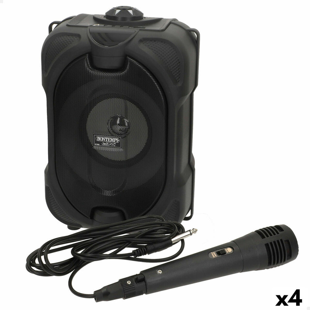 Altoparlante con Microfono Karaoke Bontempi 4 Unità