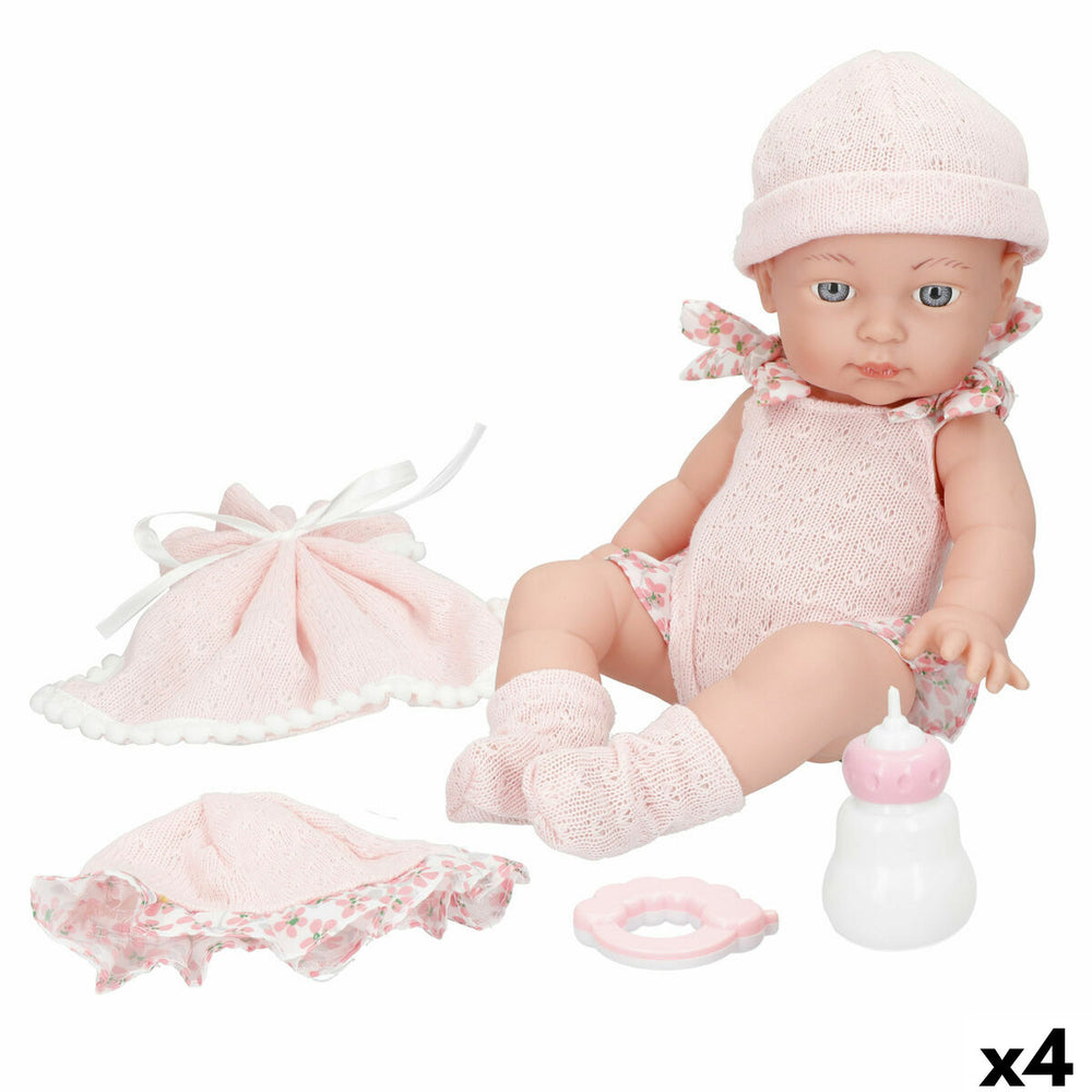 Muñeco Bebé 15 x 30 x 10 cm 4 Unidades