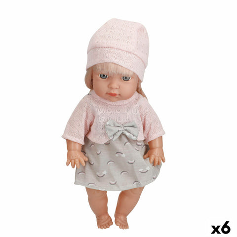 Baby doll Colorbaby 14 x 30 x 9,5 cm 6 Units