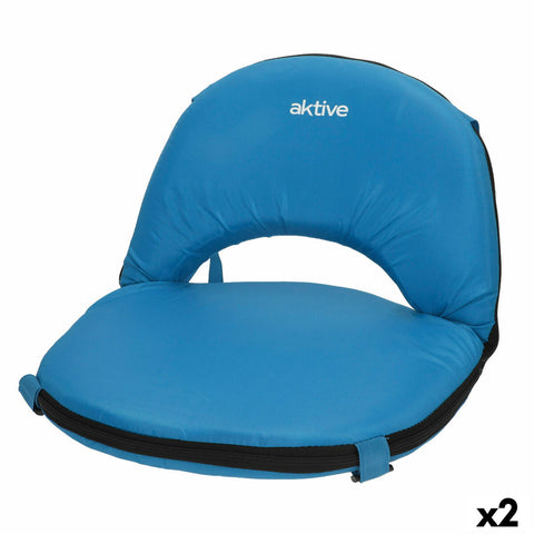 Seat Aktive Blue 41 x 33 x 40 cm Foldable (2 Units)
