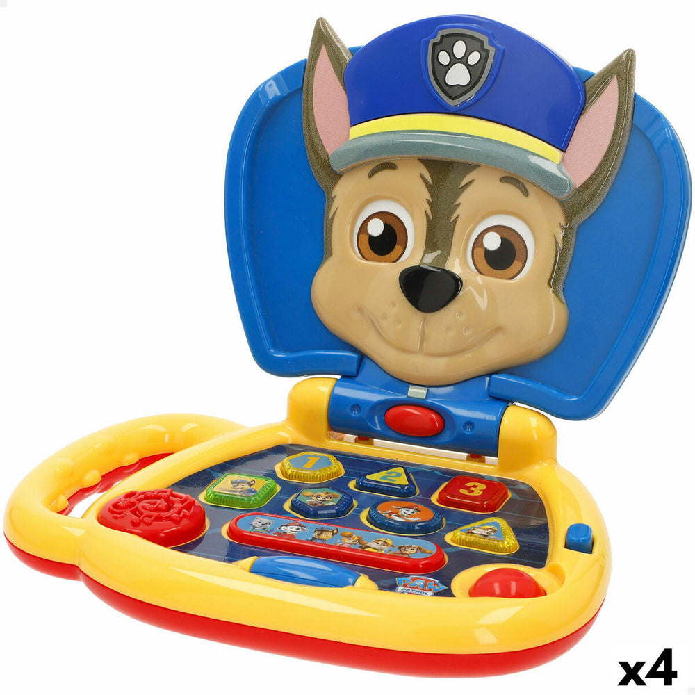 Computer giocattolo The Paw Patrol Inglese 20 x 17 x 14 cm Multicolore (4 Unità)