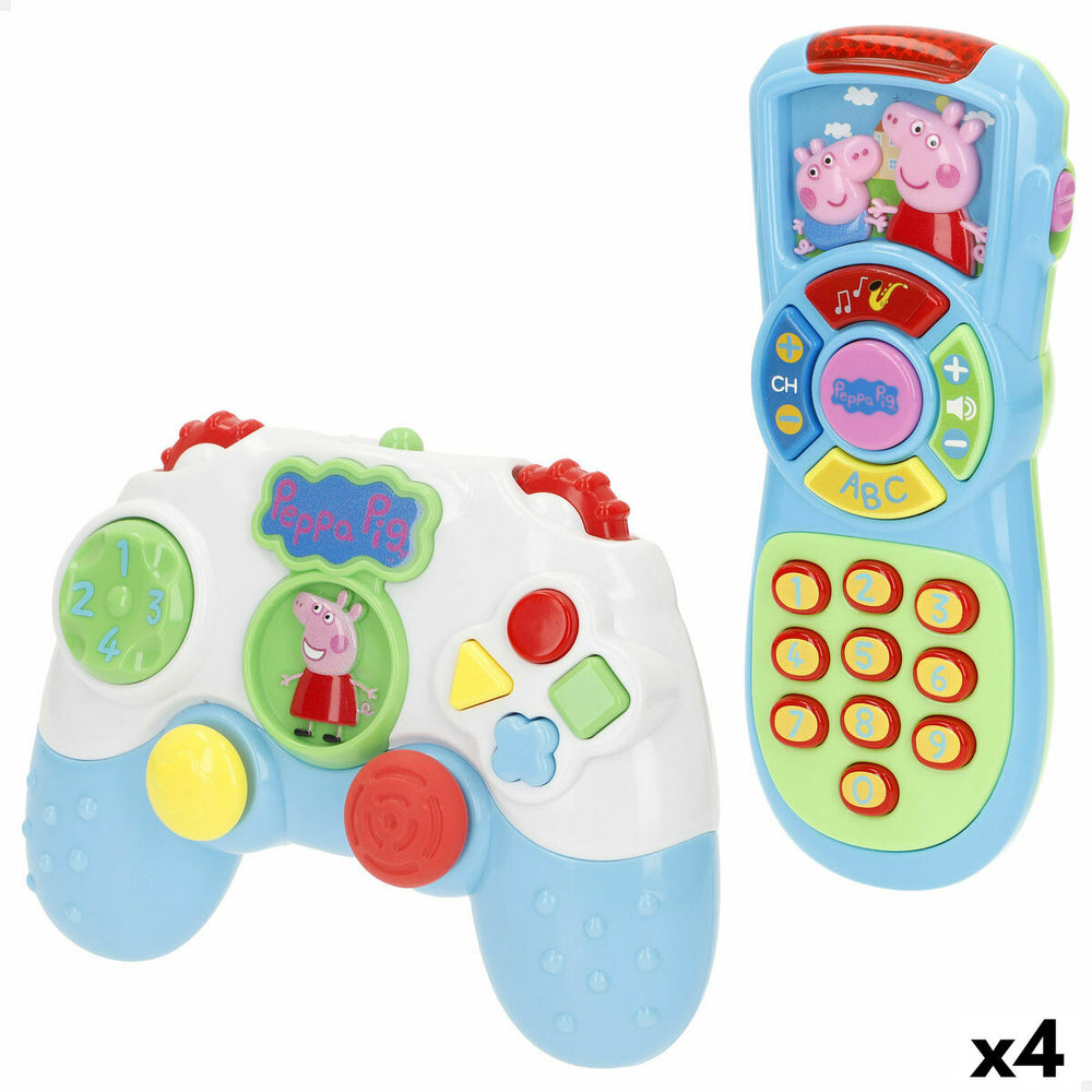 Telefono di Apprendimento Peppa Pig 15 x 11 x 5 cm (4 Unità)