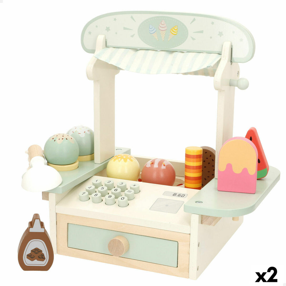 Heladería de juguete Woomax 11 Piezas (2 Unidades)