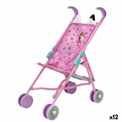 Carrozzina per Bambole Gabby's Dollhouse (12 Unità)