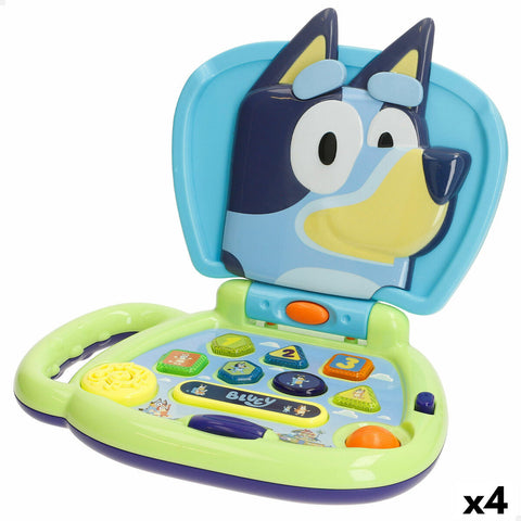 Computer giocattolo Bluey Inglese 20 x 17 x 14 cm (4 Unità)