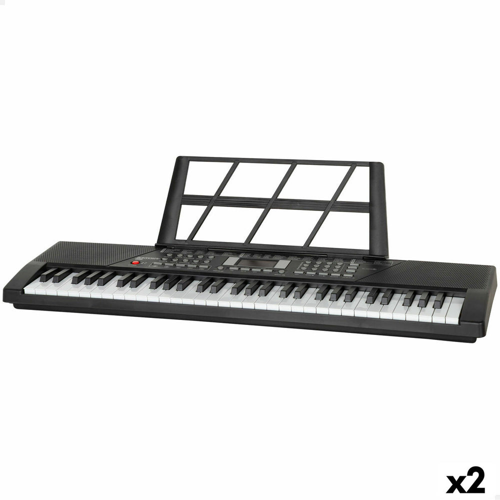 Piano Electrónico Bontempi 75 x 20 x 22 cm (2 Unidades)