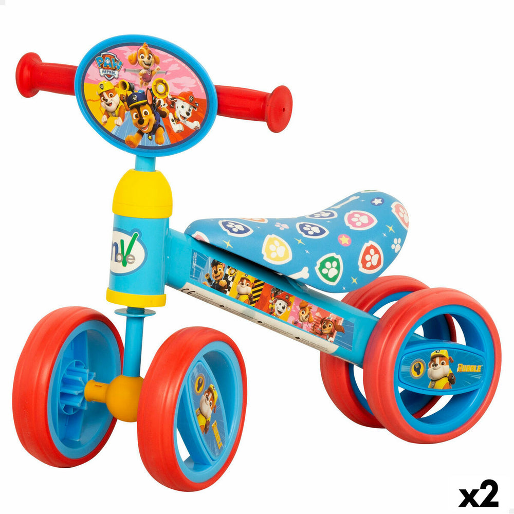 Triciclo The Paw Patrol 47 x 37 x 25 cm (2 Unità)