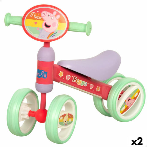 Triciclo Peppa Pig Multicolore 47 x 37 x 25 cm (2 Unità)
