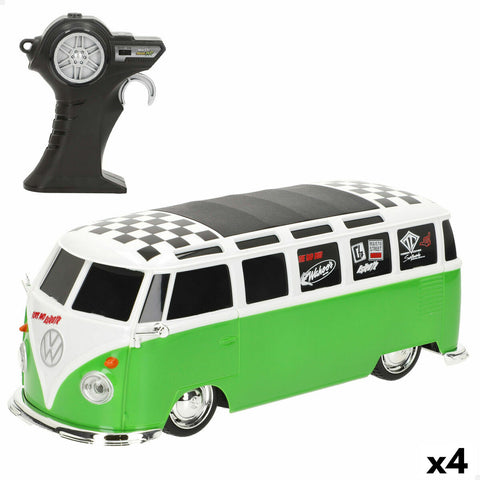 Macchinina Radiocomandata Volkswagen COMBI 20 x 8 x 9 cm (4 Unità)