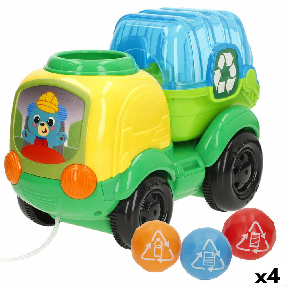 Giocattolo da trascinamento Winfun 25 x 17 x 12 cm (4 Unità)