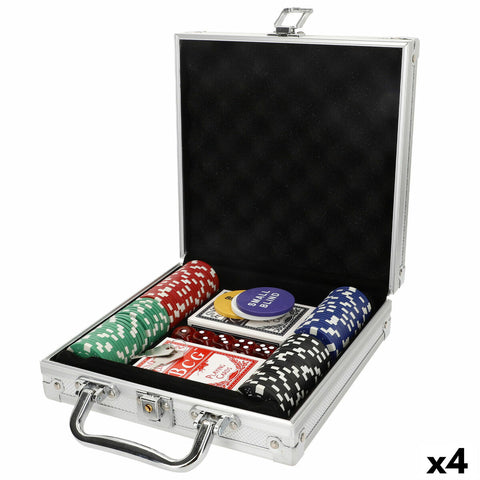 Set da Poker Colorbaby 110 Pezzi 4 Unità