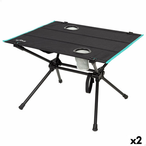 Folding Table Aktive 63 X 42 X 56 CM (2 Units)