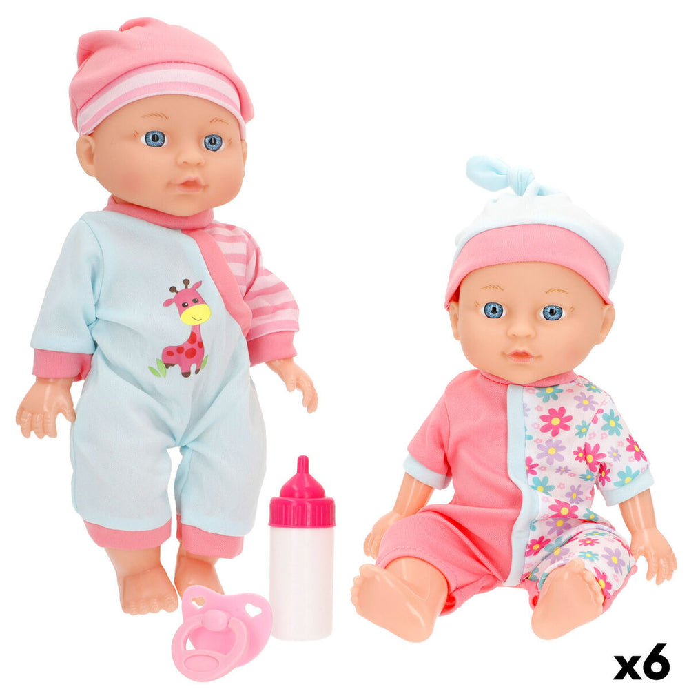 Bambolotto Bebè con Accessori Colorbaby 12 x 30 x 8 cm 6 Unità