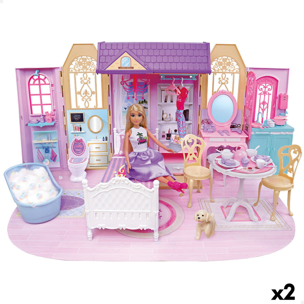 Bambola Colorbaby Isabella 74 X 37 X 4 CM (2 Unità)