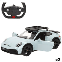 Macchinina Radiocomandata Porsche 32 X 12 X 13 CM (2 Unità)