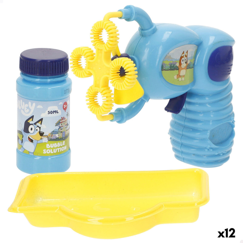 Bubble Blowing Game Bluey 50 ml 12 x 12 x 5 cm (12 Units)