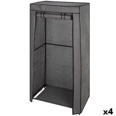 Organizador de Ropa y Zapatos Max Home Gris oscuro 70 X 148 X 44 CM 4 Unidades