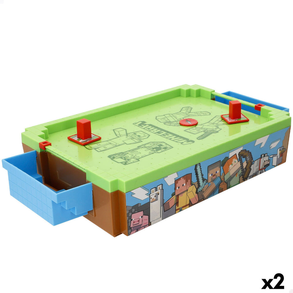 Tavolo da Hockey Minecraft 36 X 8 X 19 CM (2 Unità)