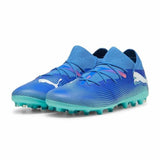 Scarpe da calcio Puma Future 7 adulti in blu con suola in gomma per prestazioni ottimali sul campo