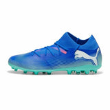 Scarpe da calcio Puma Future 7 adulti in blu con design aerodinamico e suola per prestazione ottimale