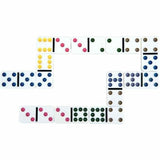 Gioco di domino classico Schmidt Spiele con tessere colorate in un layout assortito