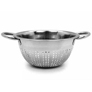 Scolapasta acciaio inox 21 cm di Kinvara con manici per drenare pasta e verdure