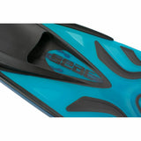 Pinne da snorkeling Seac Azzurra in blu con design ergonomico per il massimo comfort in acqua